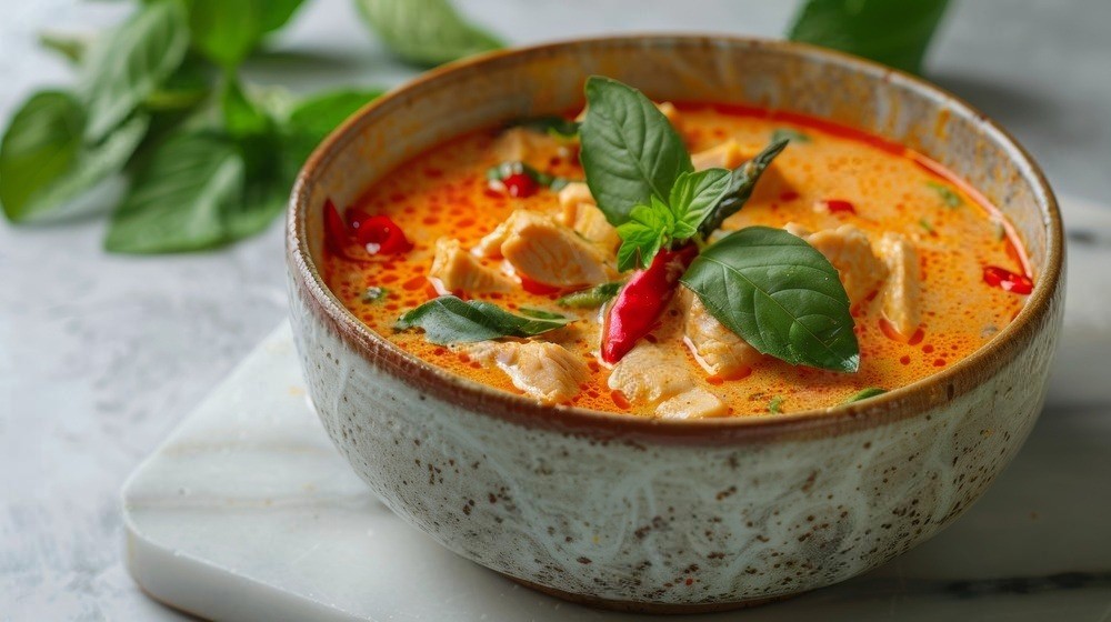 Thai Red Curry with Fish